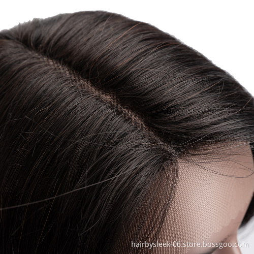 Rebecca fashion 9 inches Pixie Cut Natural Brazilian Remy Human hair Bob Lace Part Wig Lace Front Wigs Human Hair Wigs For Women